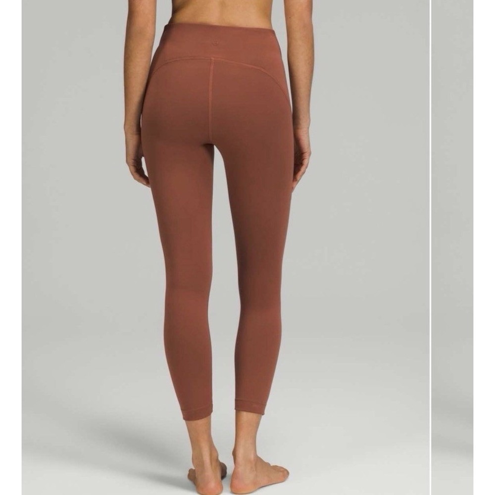 Lululemon Women's  Instill High-Rise‎ Tight 25" Ancient Copper Brown Size 6 - Picture 2 of 11
